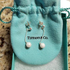 Tiffany Pearl Drop Earrings